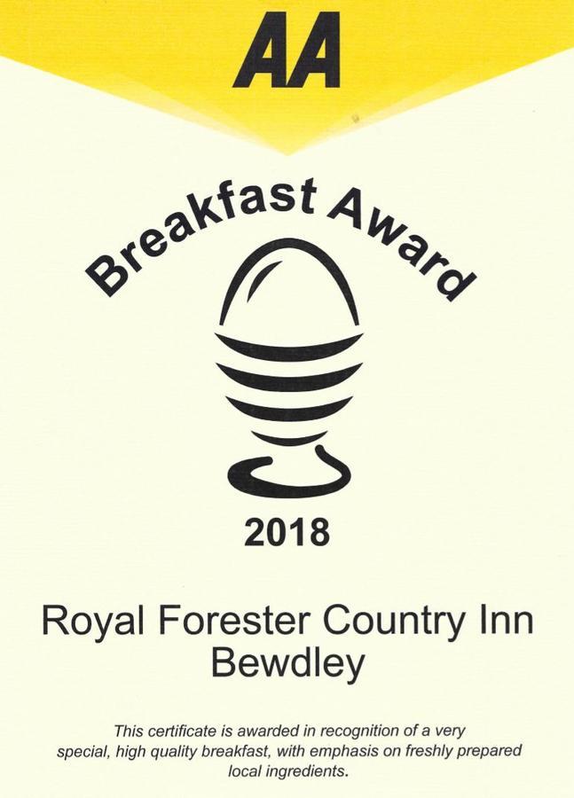 Royal Forester Country Inn Bewdley Exterior photo